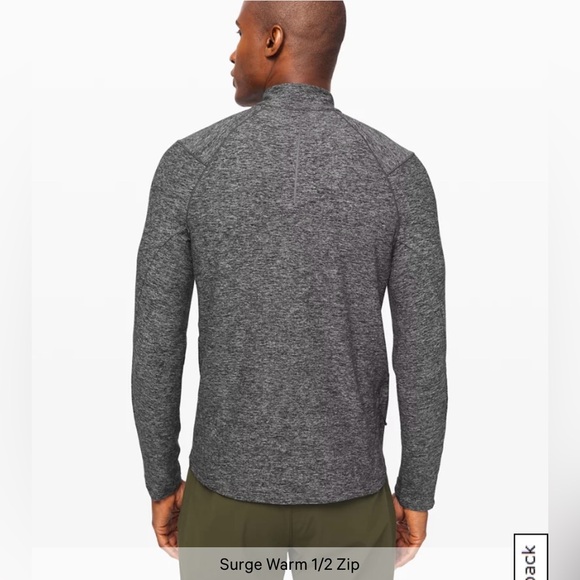 Lululemon Warm Surge 1/4 zip - Picture 3 of 7